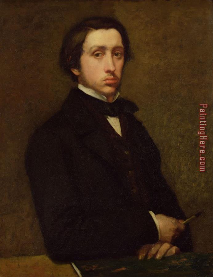 Edgar Degas Self portrait